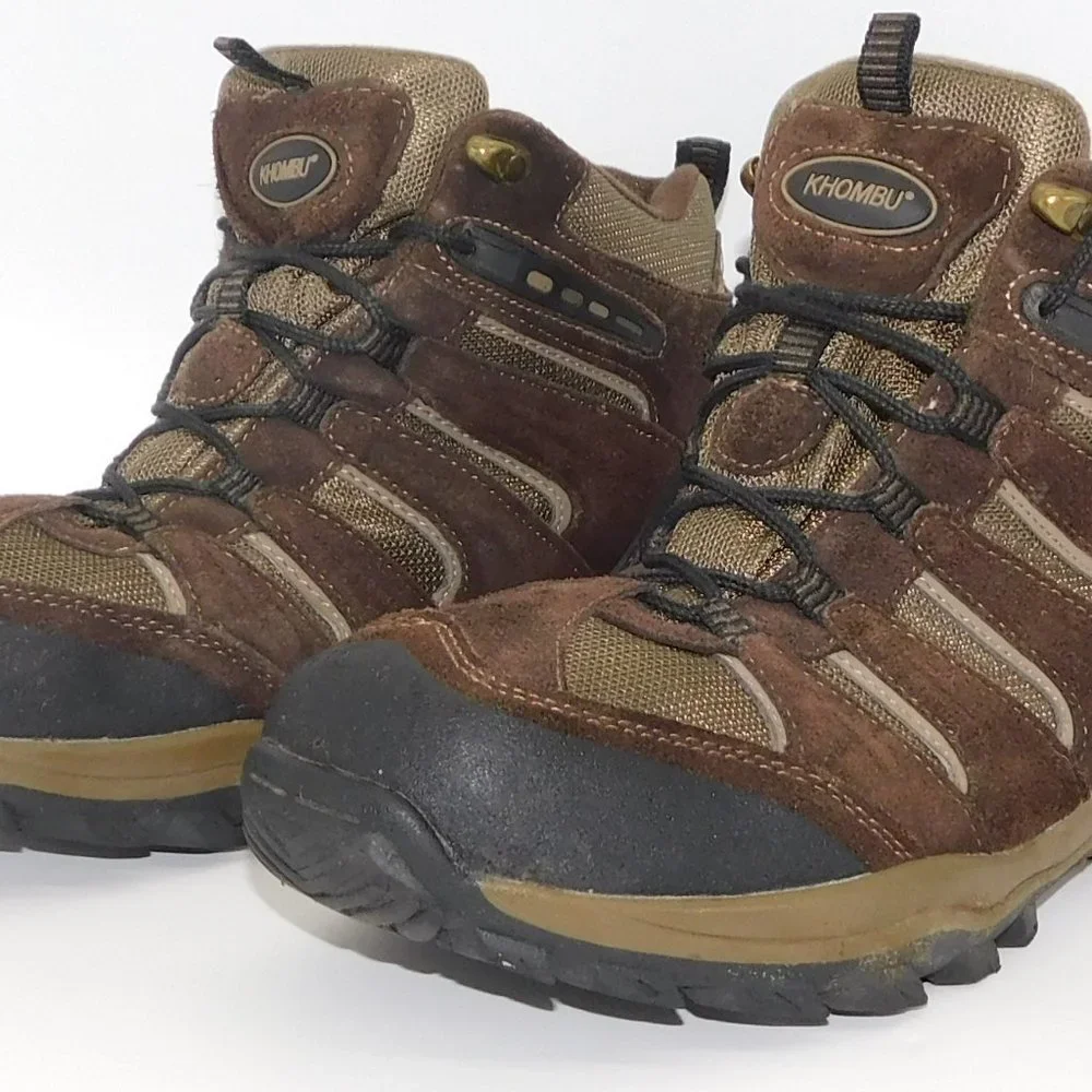 Khombu Terrain 864673 Waterproof Brown Suede Boot